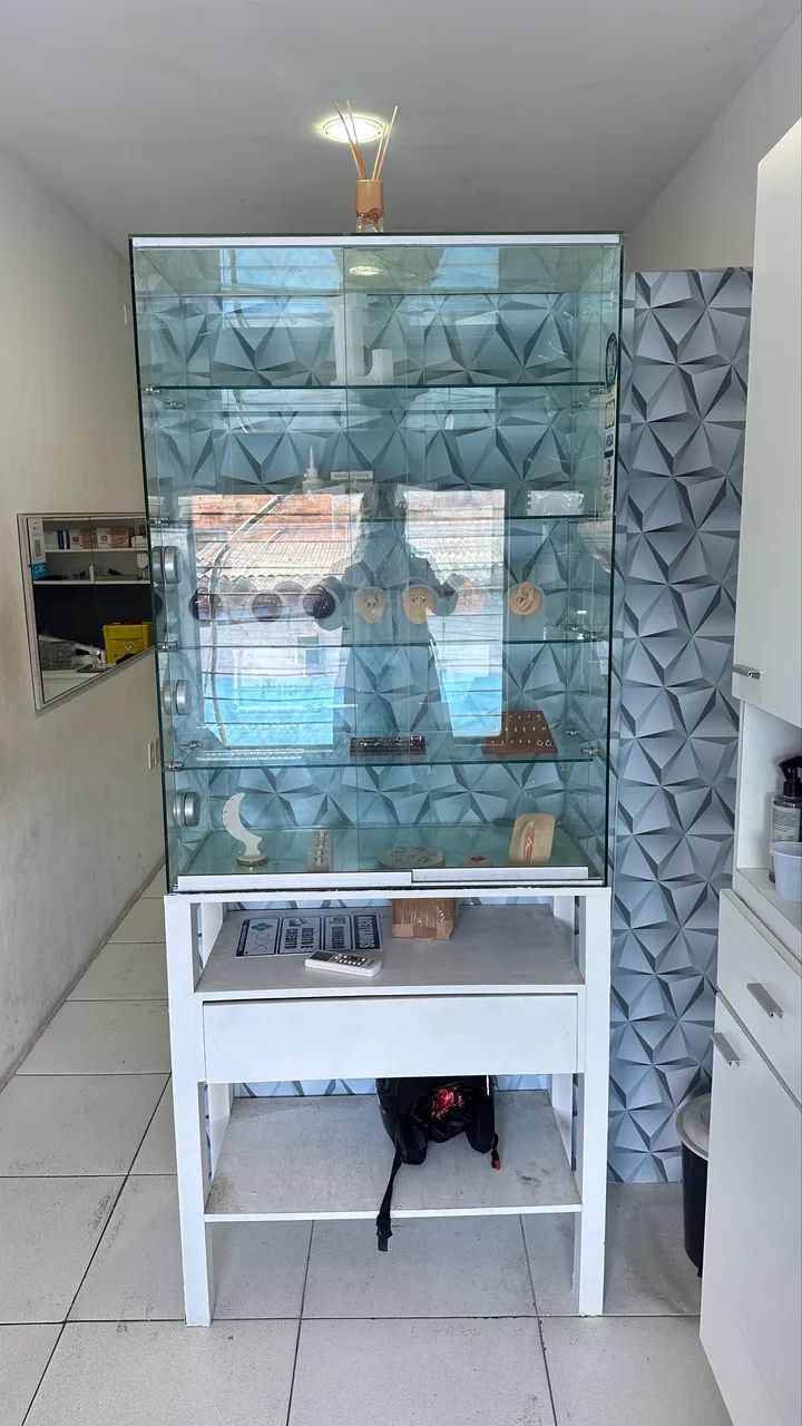 Expositor de vidro 64305629694977121