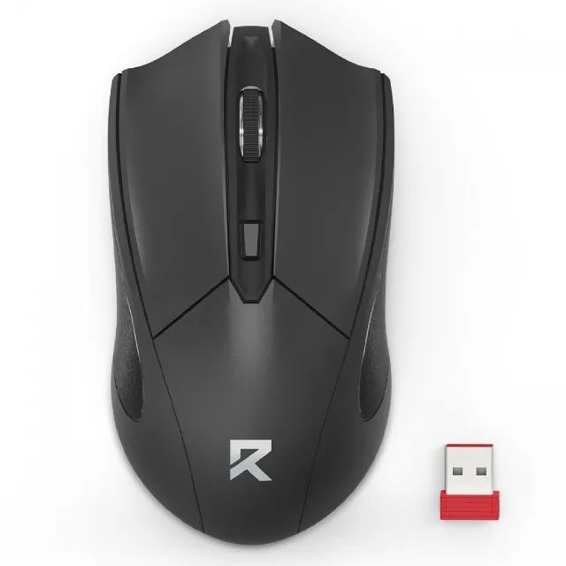 MOUSE OFFICE REDRAGON BM-2463 PRETO S/FIO