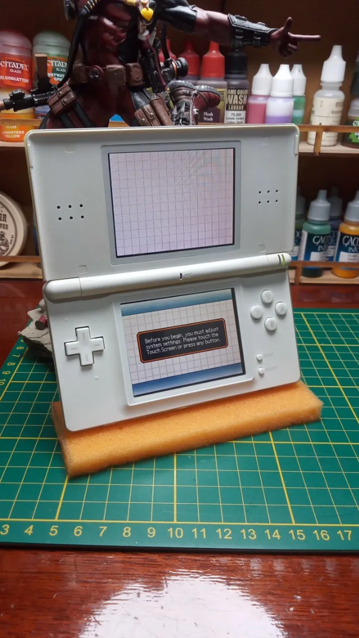 Nintendo DS Lite Branco + case + Supercard + MicroSD.