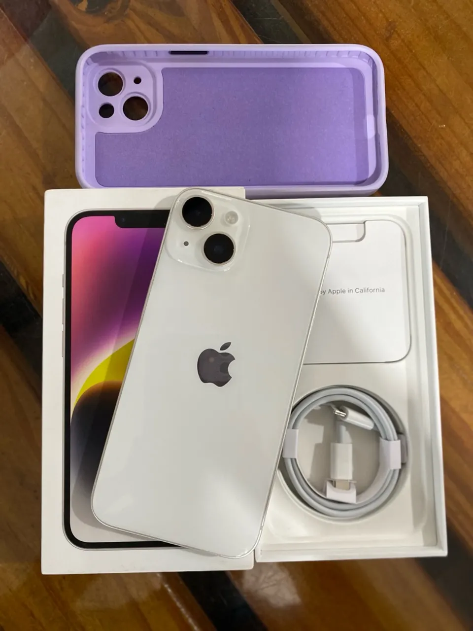 iPhone 14 Branco.SemiZero.Todo original.Única dona.Ac. Cartão