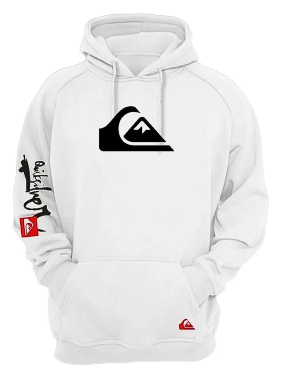 Moletom Quiksilver - Unissex - Branco