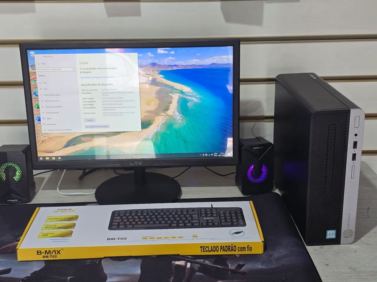 PC HP Prodesk i7 completo  - Foto 3