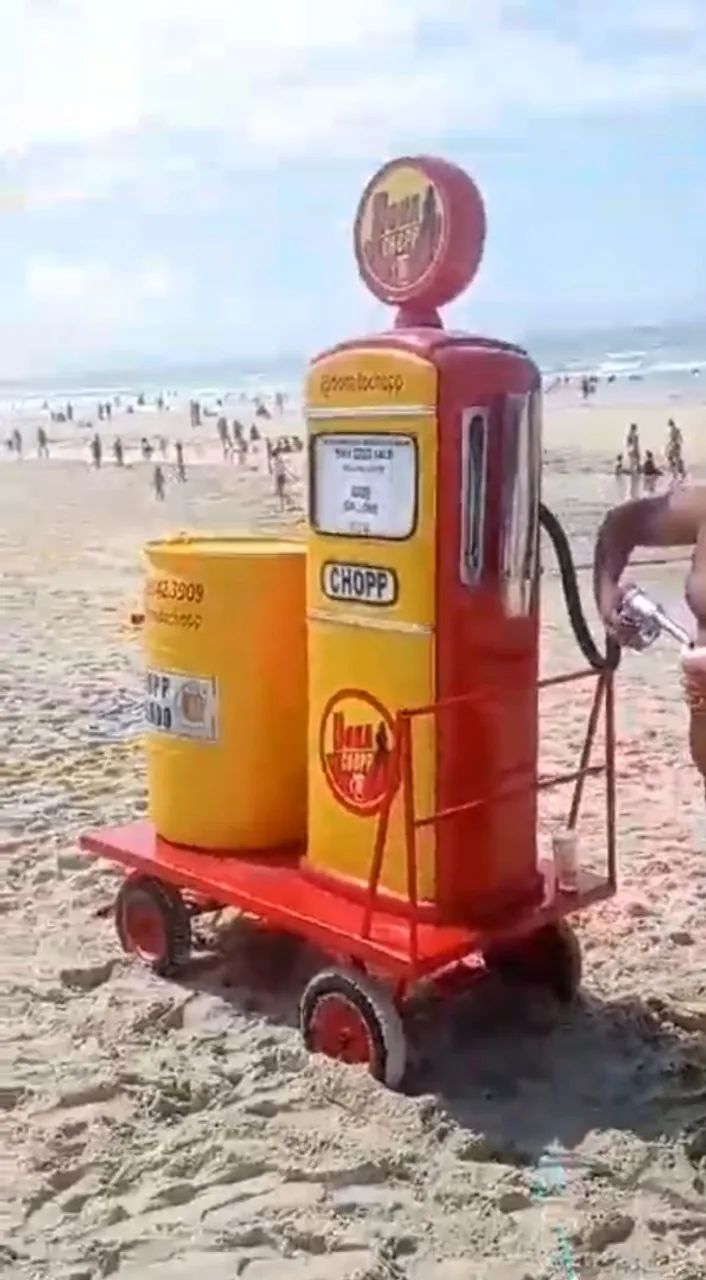 CHOPEIRA ESTILO BOMBA DE COMBUSTÍVEL  - Foto 2