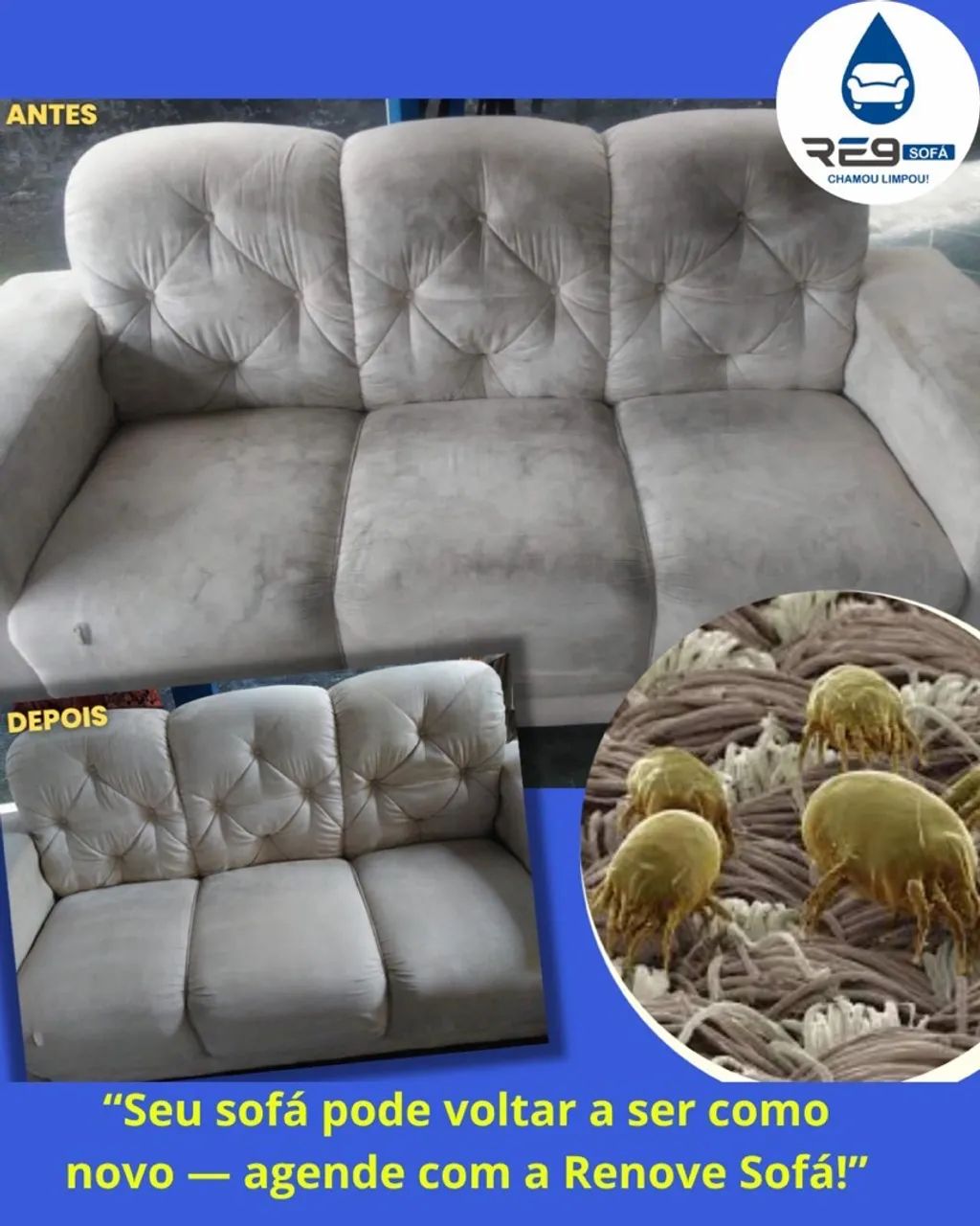 Limpeza de estofados  - Foto 4