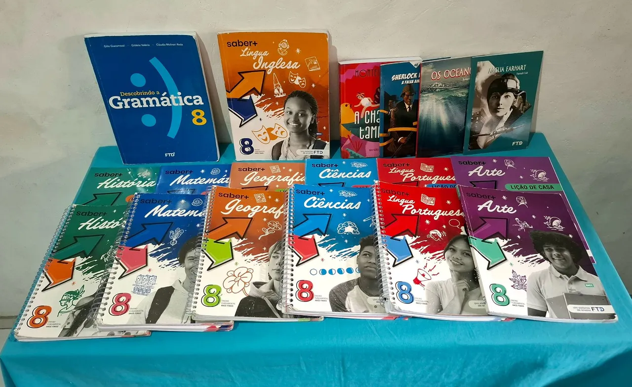 Livros 8° Ano - Kit Completo