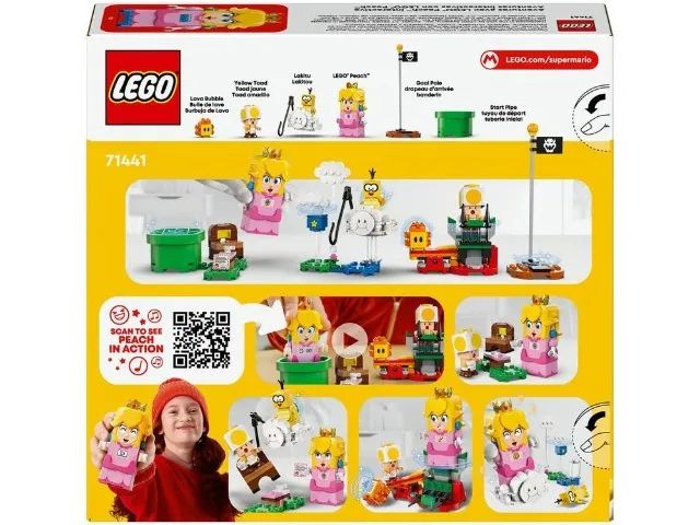 LEGO Super Mario Aventuras com LEGO Peach interativo- 71441 - Foto 4