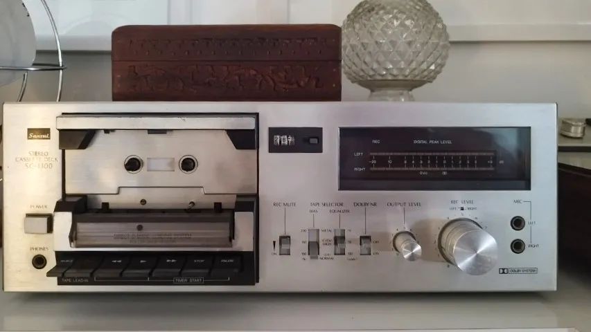 Lindo deck de cassetes Sansui SC-1300. - Foto 2