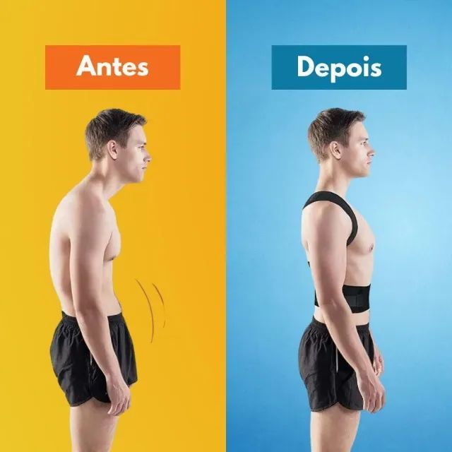 Colete Lombar Reforçada Para Correção Postural - Foto 3