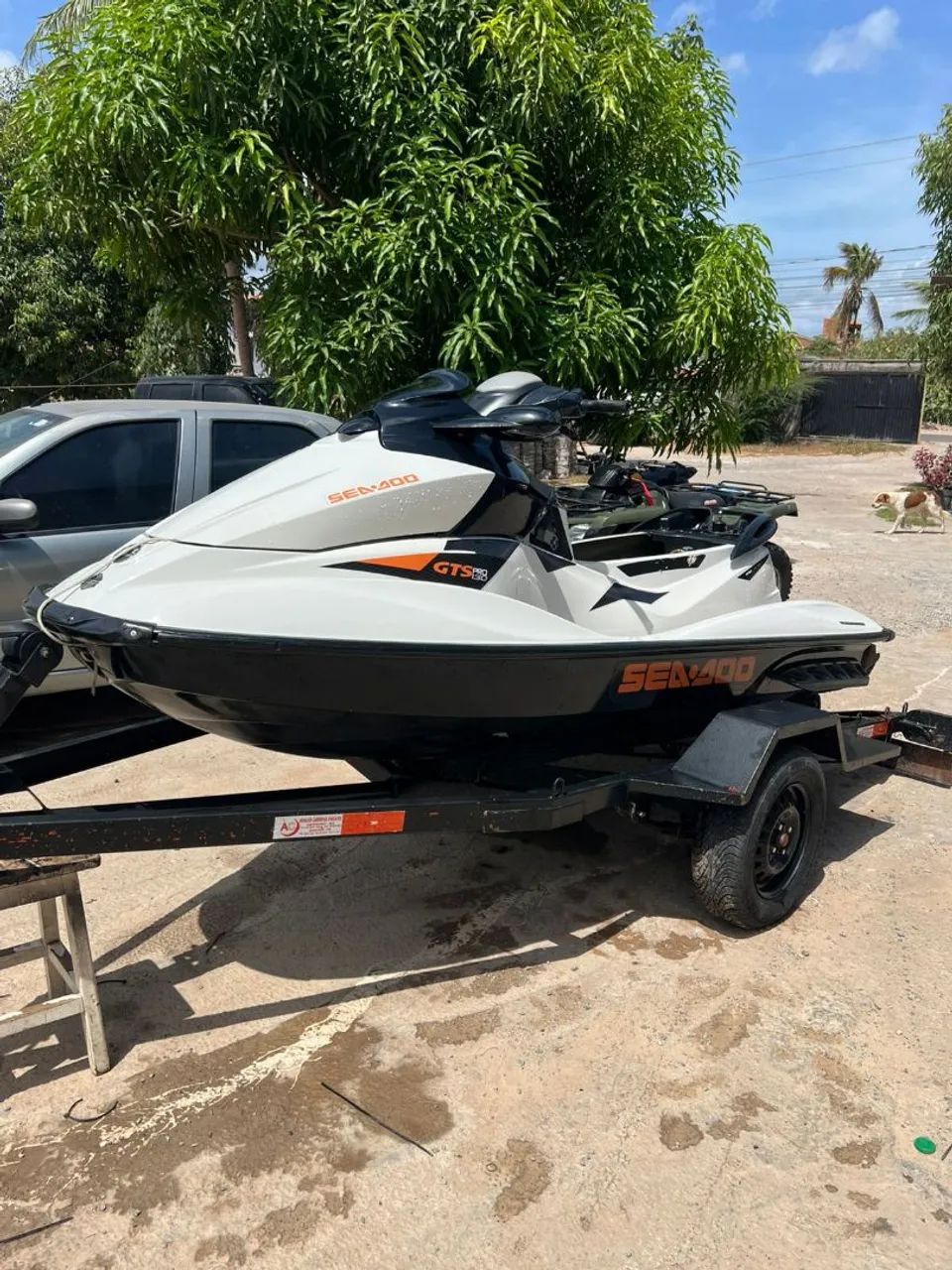 JET SEADOO 130 GTS PRO + CARRETINHA - Foto 2