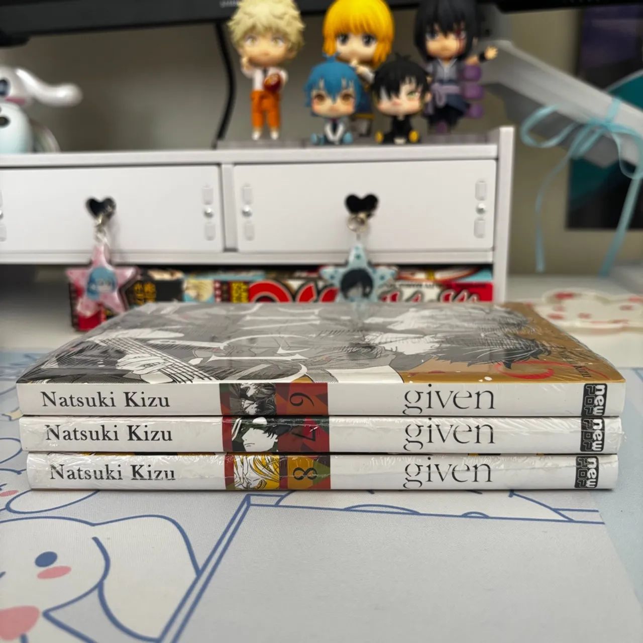 Mangá BL Given LACRADOS - Volumes 6, 7 e 8  - Foto 2