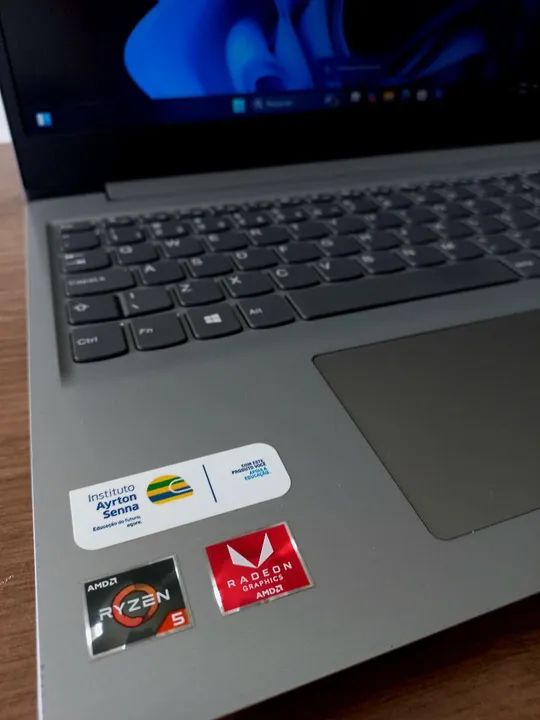 Notebook Lenovo Ryzen 5 12GB SSD 128GB NVMe - Foto 2