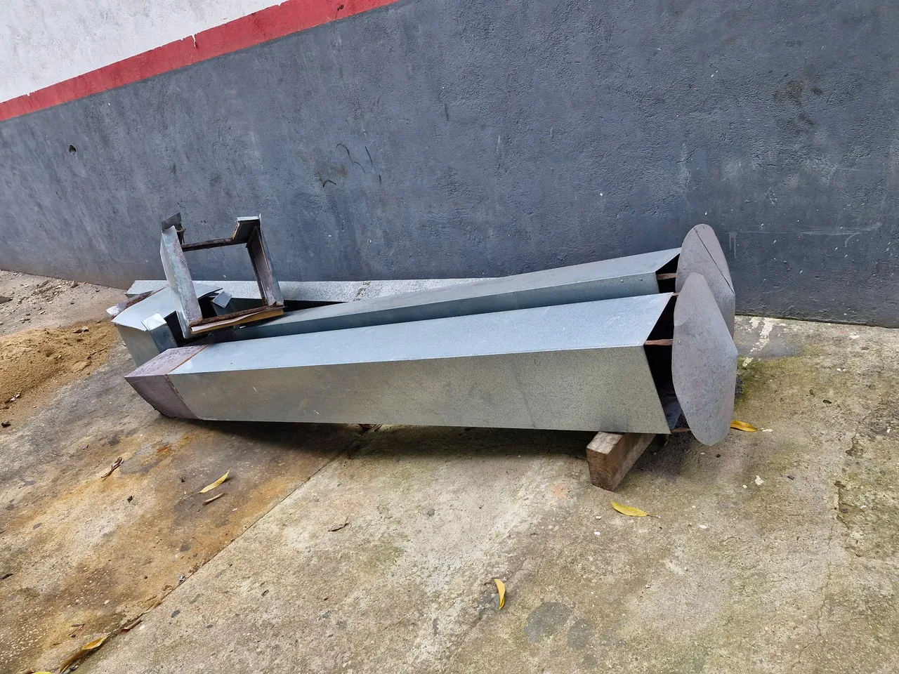 Chaminé para estufa de pintura!