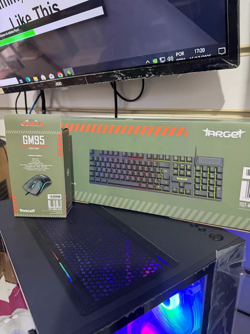 Pc Gamer BARBADA Novo, Lacrado na Caixa c/ Garantia  - Foto 5