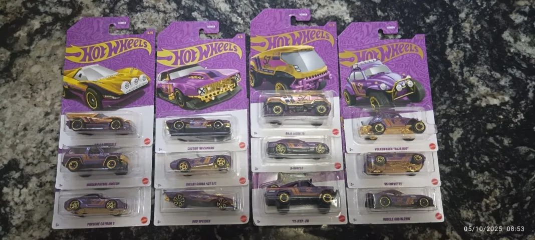 Coleção Hot Wheels 2 sets 57 anos