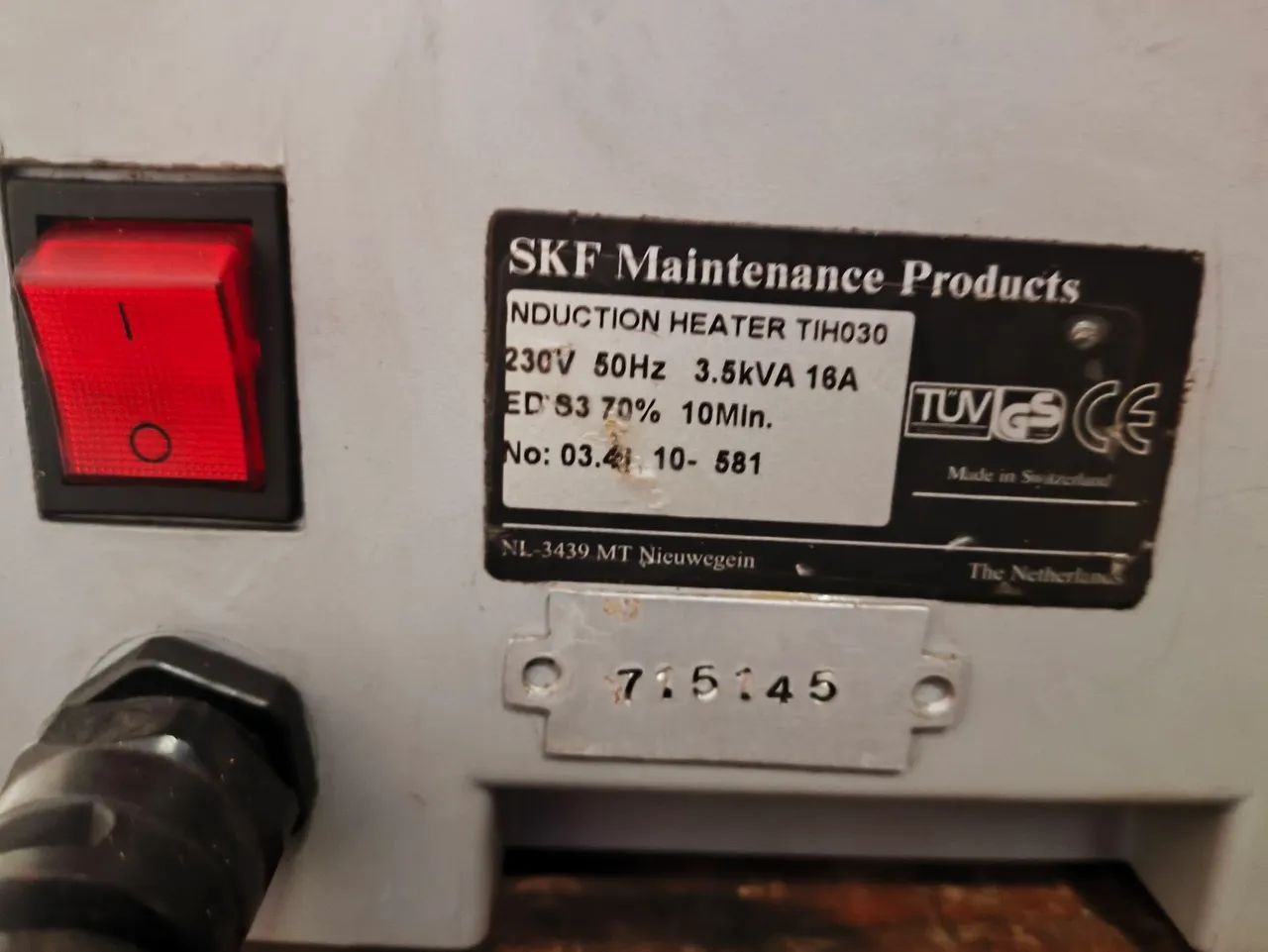 SKF Induction Heater64312423217282123