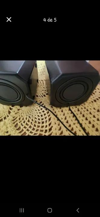 Caixas de som para PCs e ou Nots - Foto 3