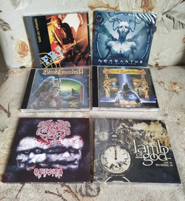 Vendo ou troco CDs de Metal/Hard rock/etc