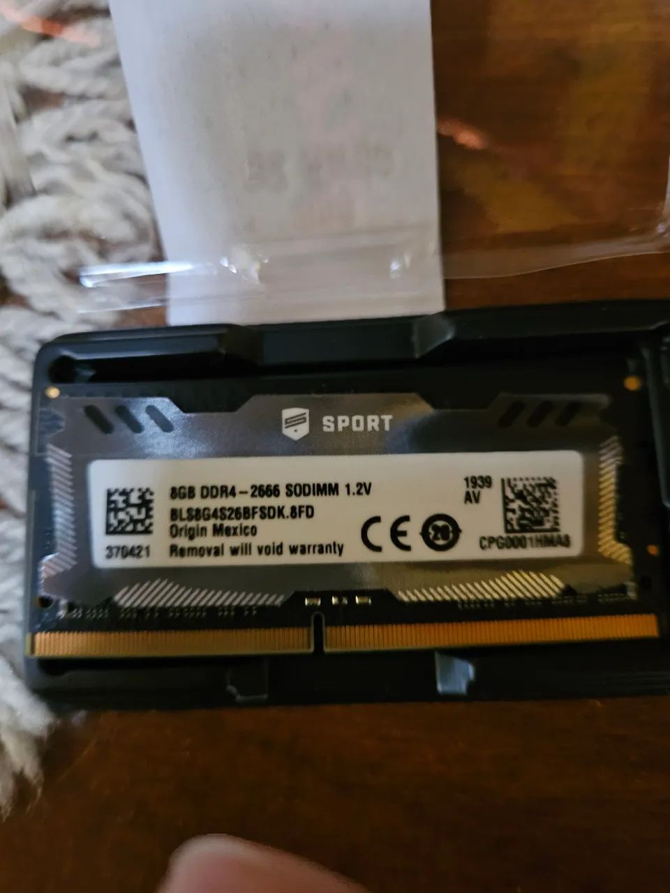 Notebook RAM memory64385501702403120