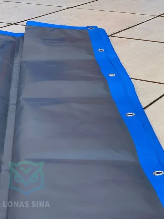 Lona resistente | Azul com Chumbo