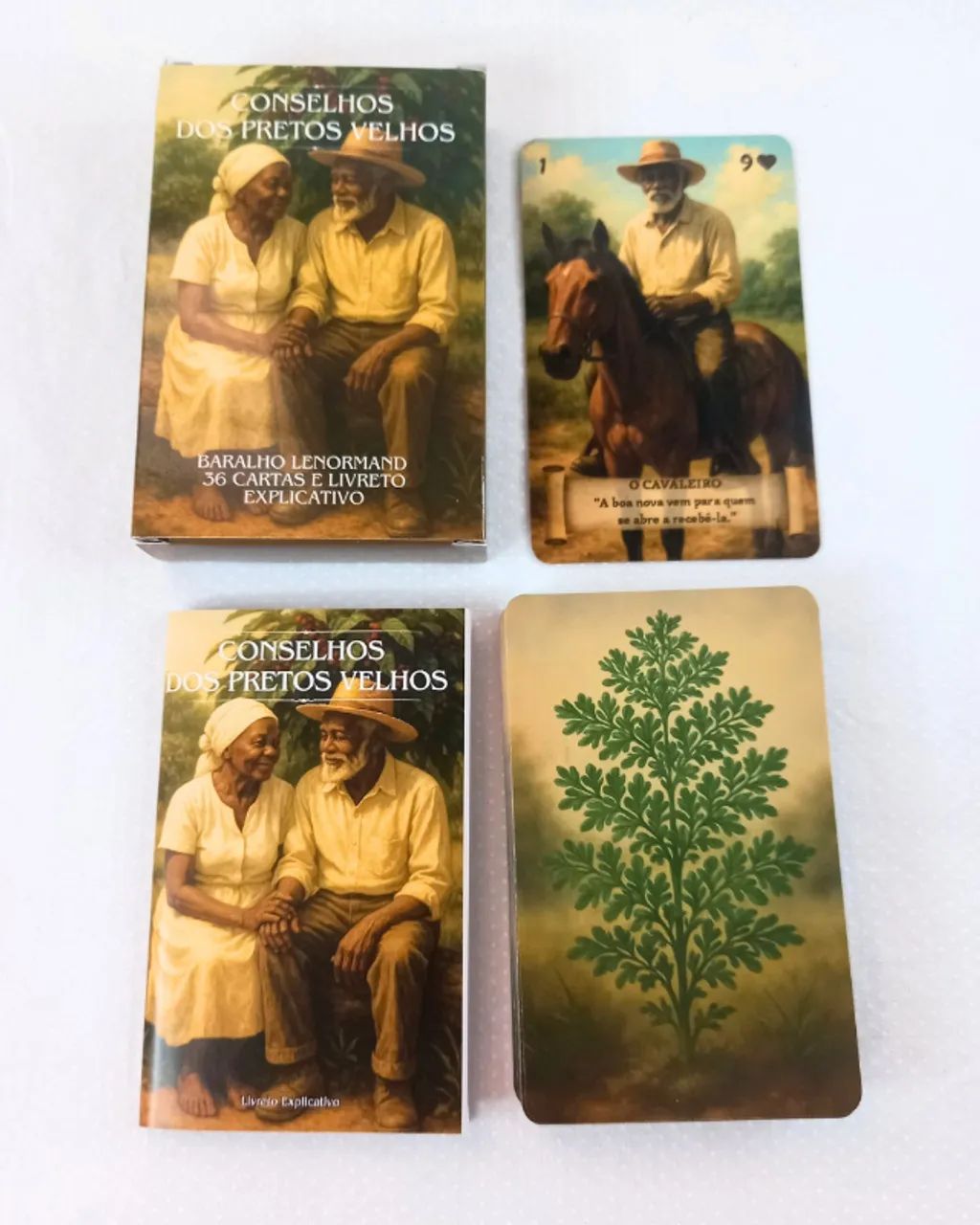 Baralhos Cigano Aya Mystic - Lenormand - Foto 4