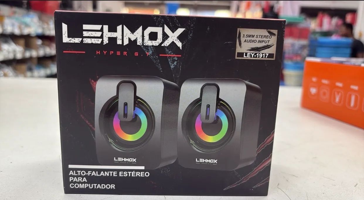 Caixa de som para computador - ENTREGA A DOMICÍLIO 