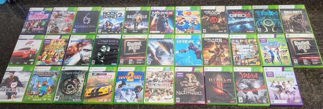 JOGOS para xbox 360 ORIGINAL 