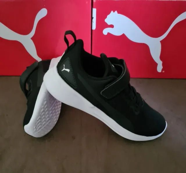 Tênis Puma Flyer Runner Mesh BDP PS Tam 30, 31 e 33 (original / novo) - Foto 4