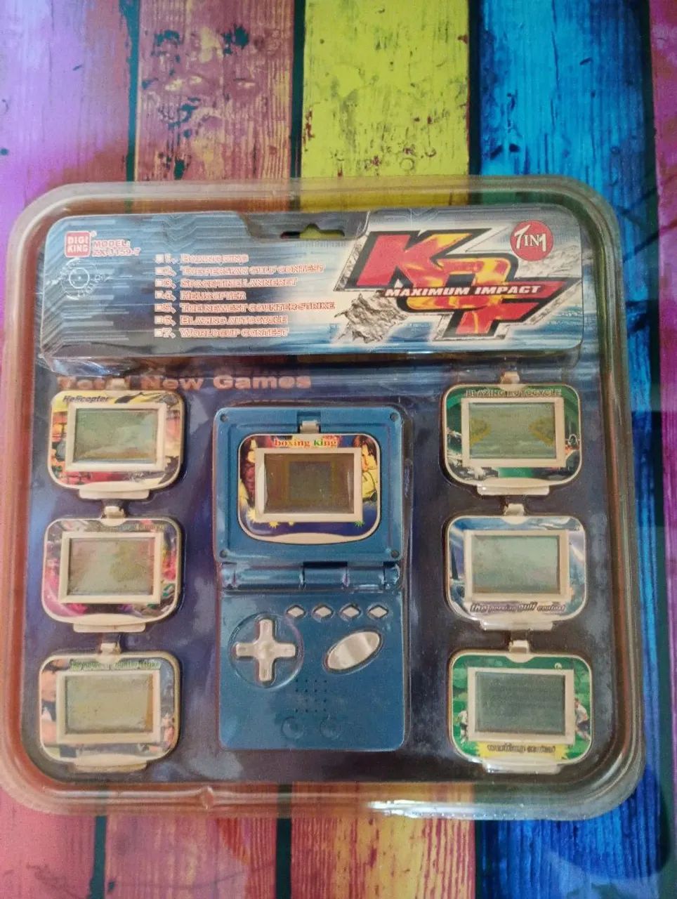 Console K-7 Maximum Impact - 7 em 1 raro