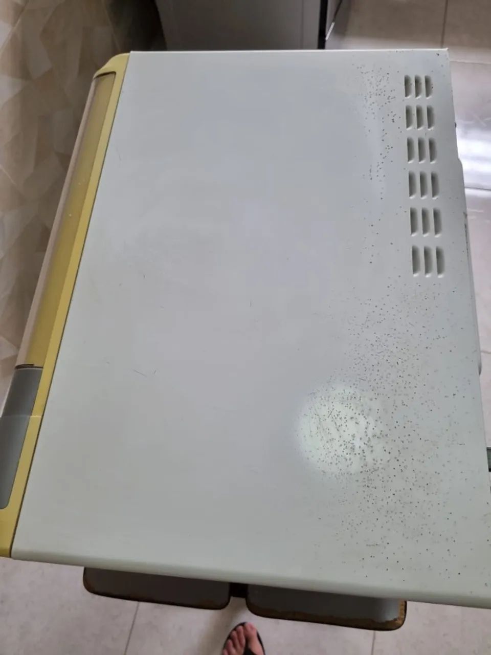 Microondas 30 litros usado (Leia descrição) (Sem pagamento online) - Foto 5