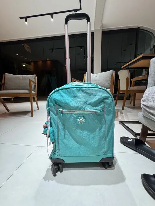 Mochila escolar Kipling - Azul - Pequena