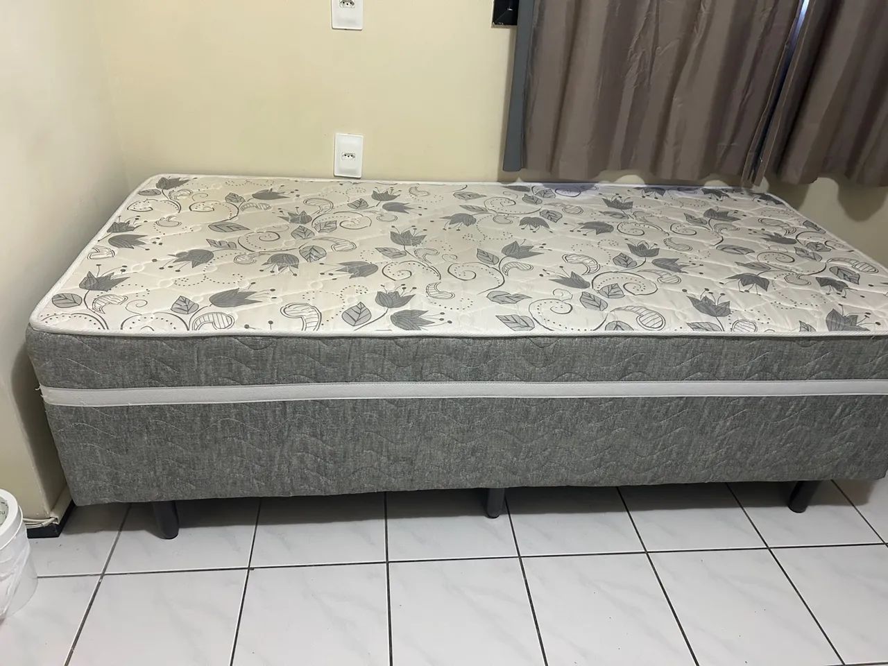 Cama Box Solteiro Conjugada 