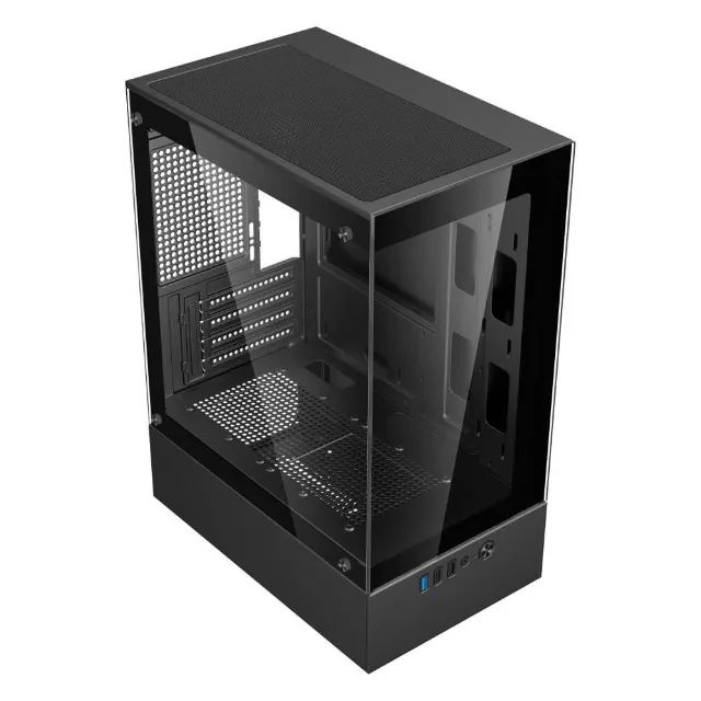 Gabinete Gamer Aquário Nuker V2 Bg-053 Bluecase *ENTREGA GRÁTIS* - Foto 2