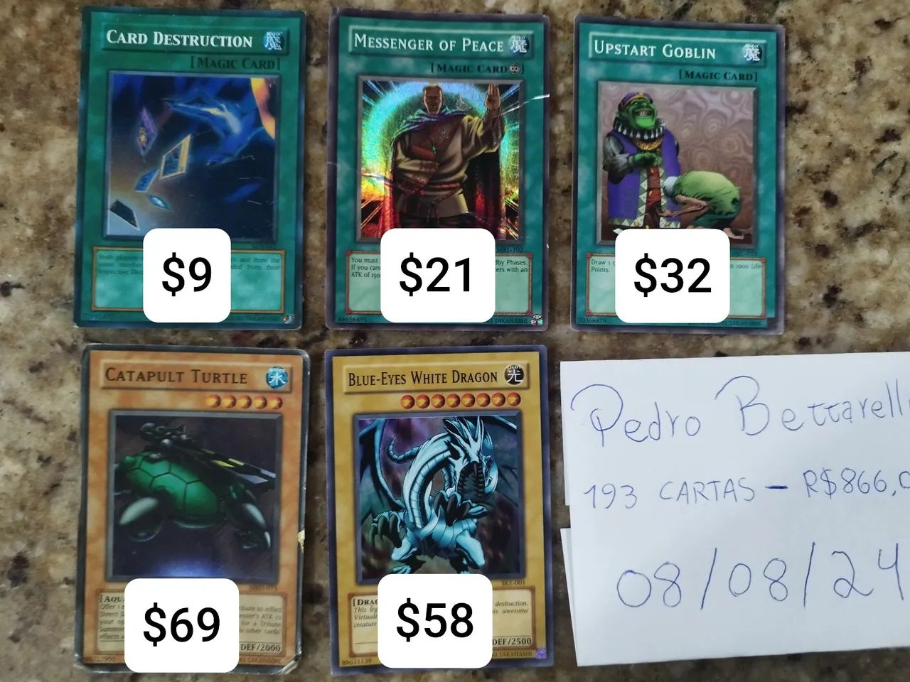 192 cartas Yu-Gi-Oh - Foto 4