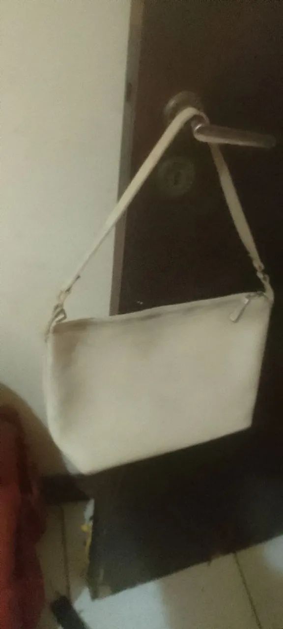 Bolsa de ombro bege