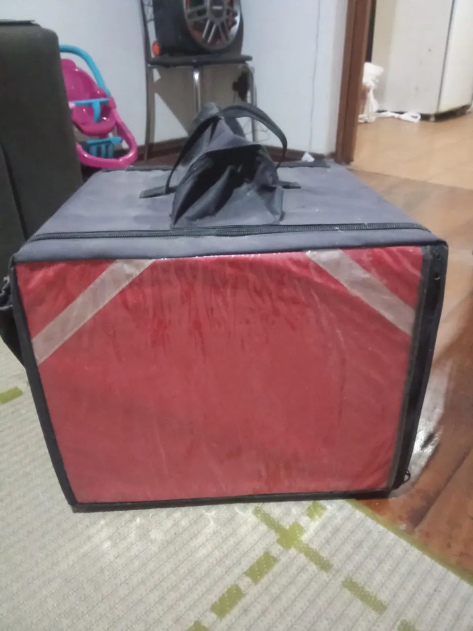 Bolsa Térmica Profissional com Isopor Interno - Excelente para Entregadores - Foto 6