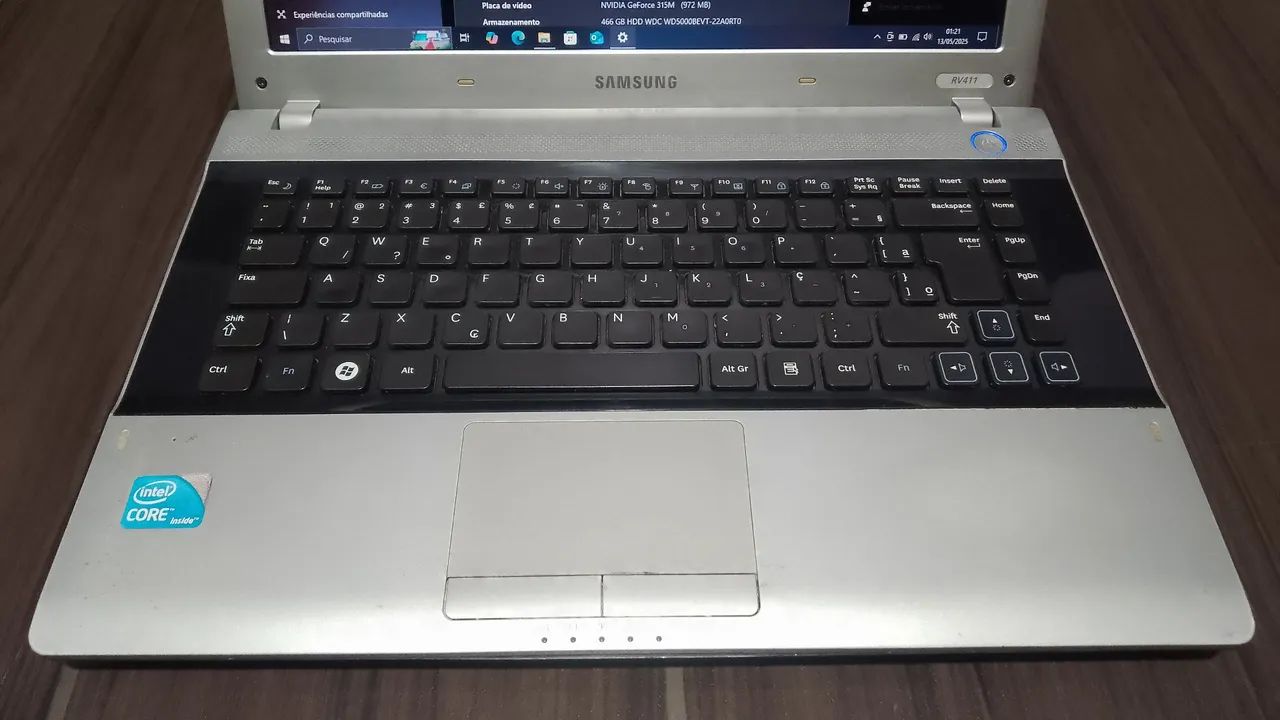 Notebook Samsung i3 c/placa de vídeo dedicada  - Foto 3