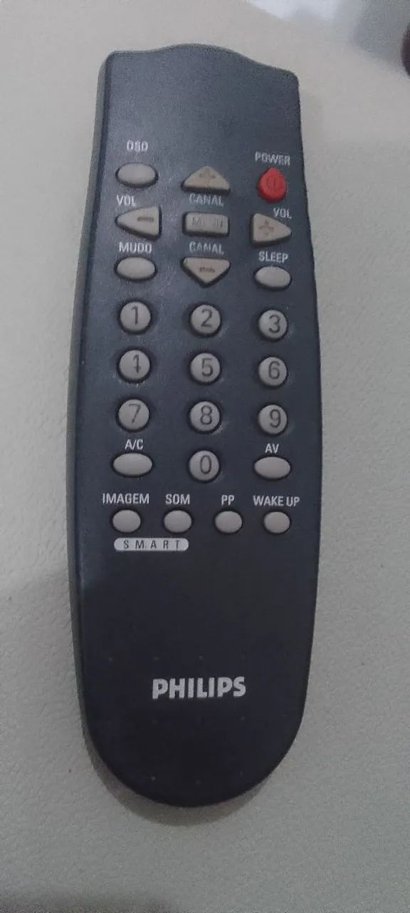 Controle  tv Philips de tubo