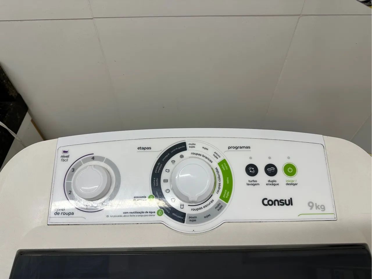 Máquina de Lavar Roupas 9kg - Consul - Foto 2