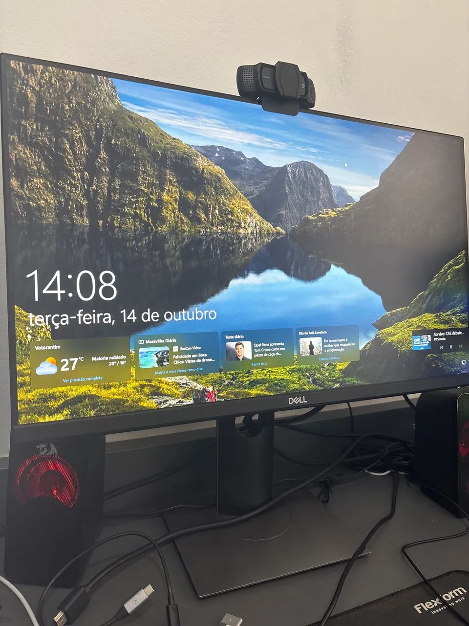 Monitor Dell 23 polegadas excelente estado HDMI Display Port e USB64208801810177120