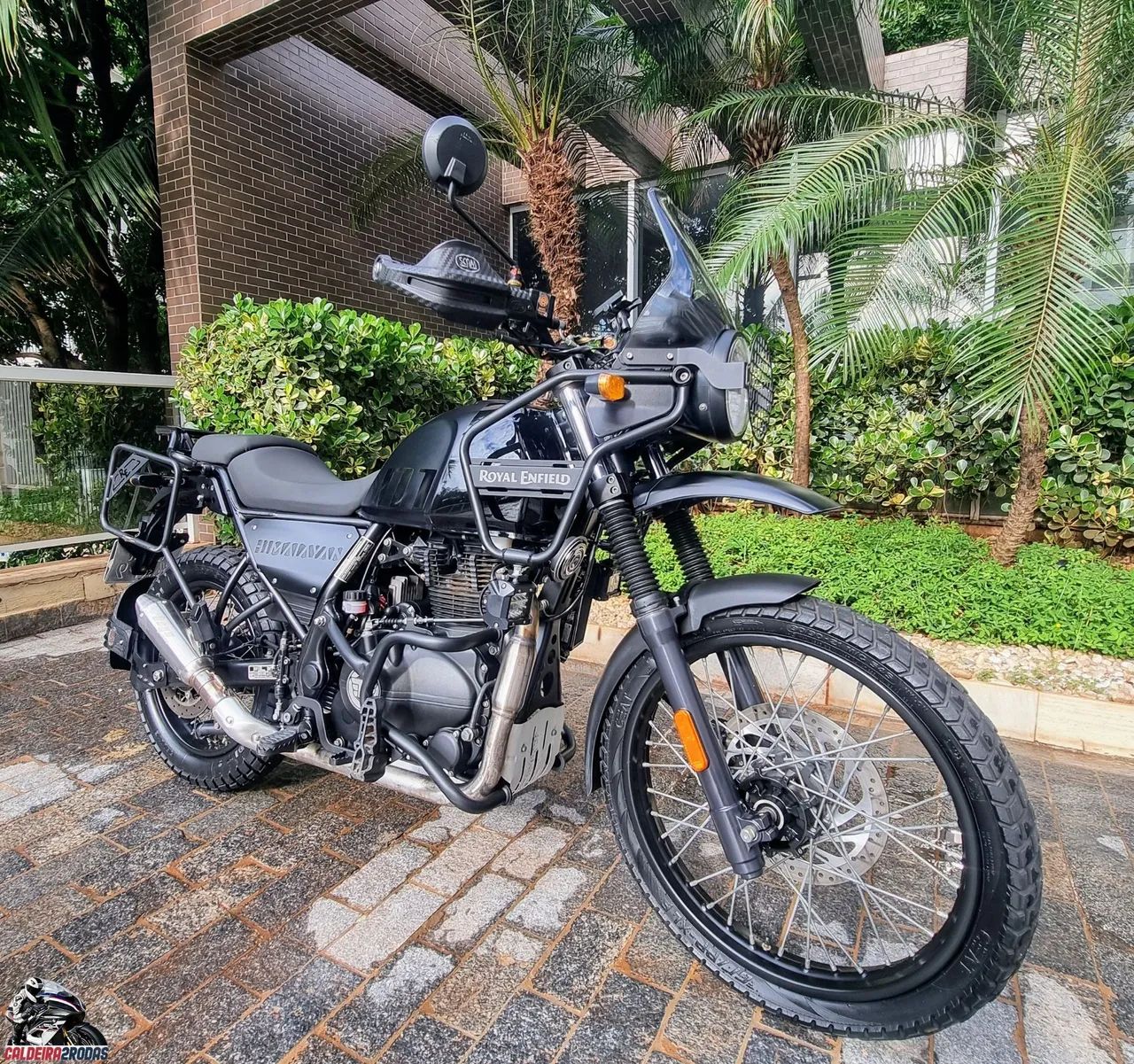ROYAL ENFIELD HIMALAYAN 411 EFI ANO 2024 COMPLETA ACESSÓRIOS  - Foto 2
