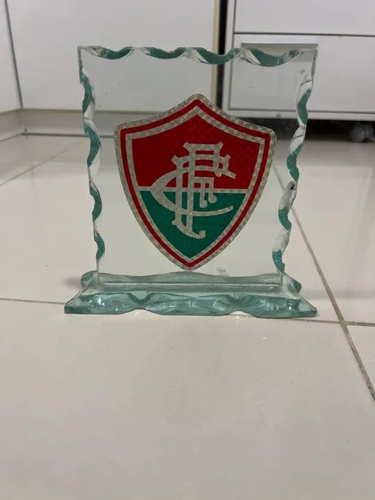 Quadro Decorativo de vidro- Fluminense