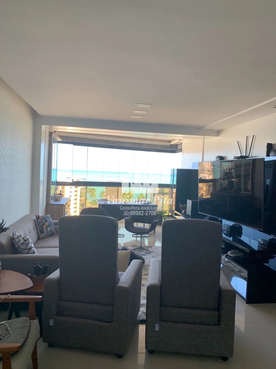 Apartamento para venda. Com 175 metros quadrados e 3 quartos em Ponta Verde - Maceió - AL. - Foto 2