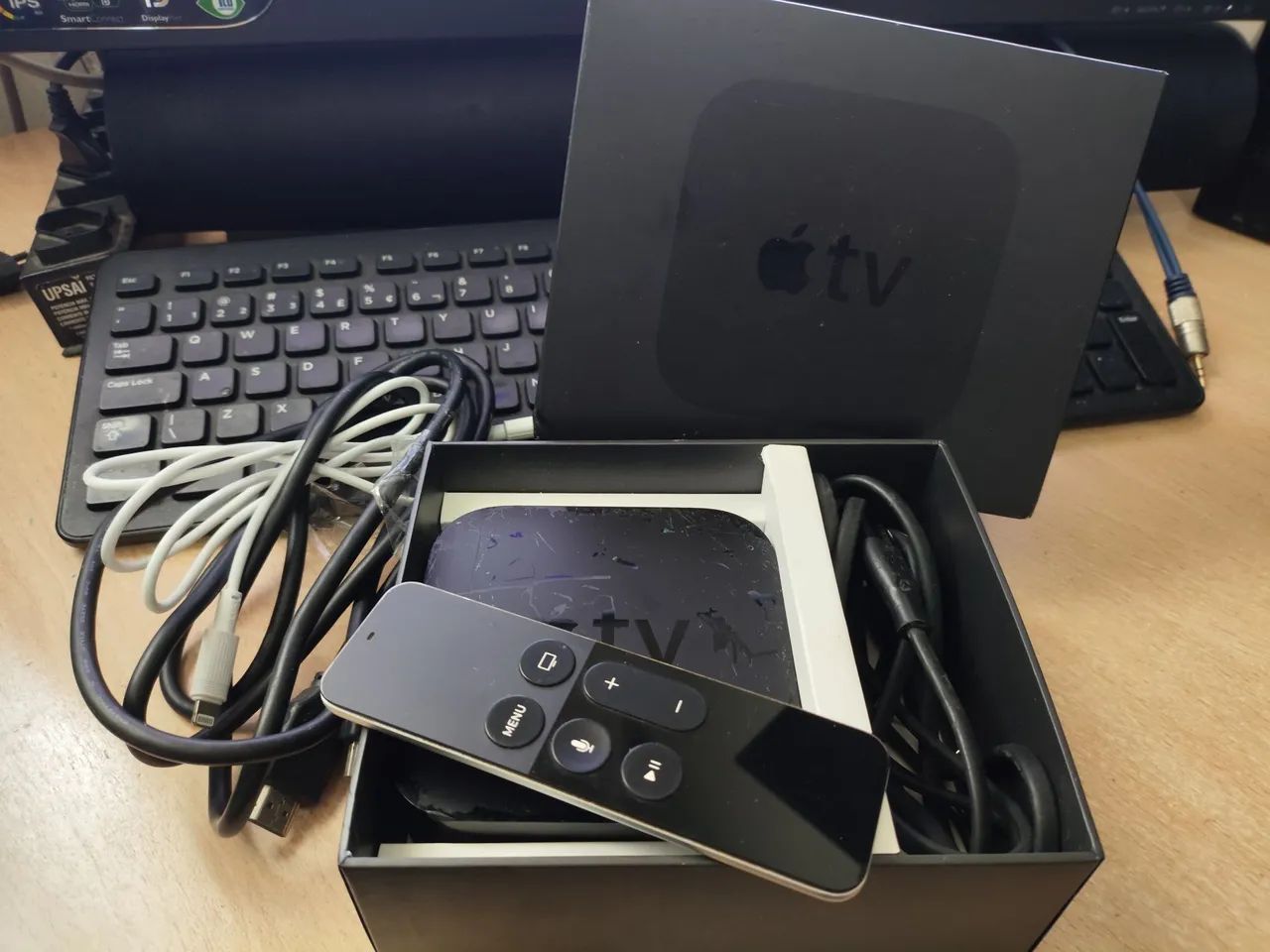 Apple TV 32GB - SIRI - compatível claro TV+ - Completa + Brindes Exclusivos - Foto 5