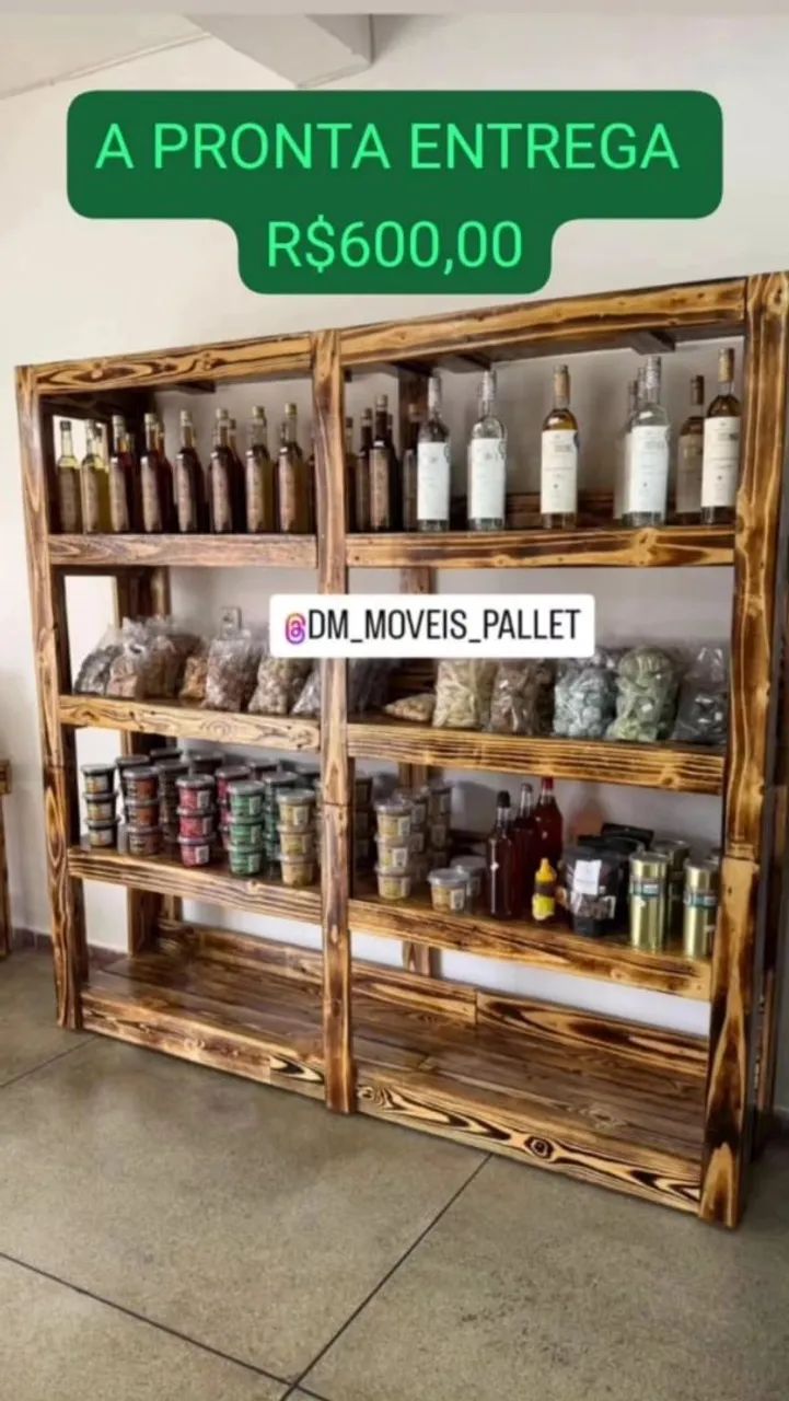 Prateleira comercial de Madeira Pallet - Foto 3