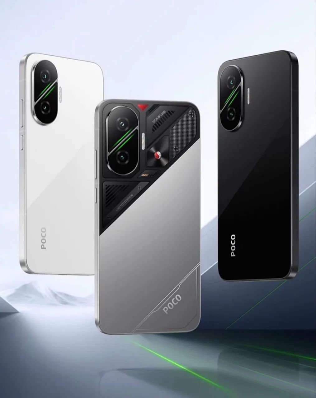 Lançamento Xiaomi POCO F7 SILVER Limited 12/12512GB - Celulares e