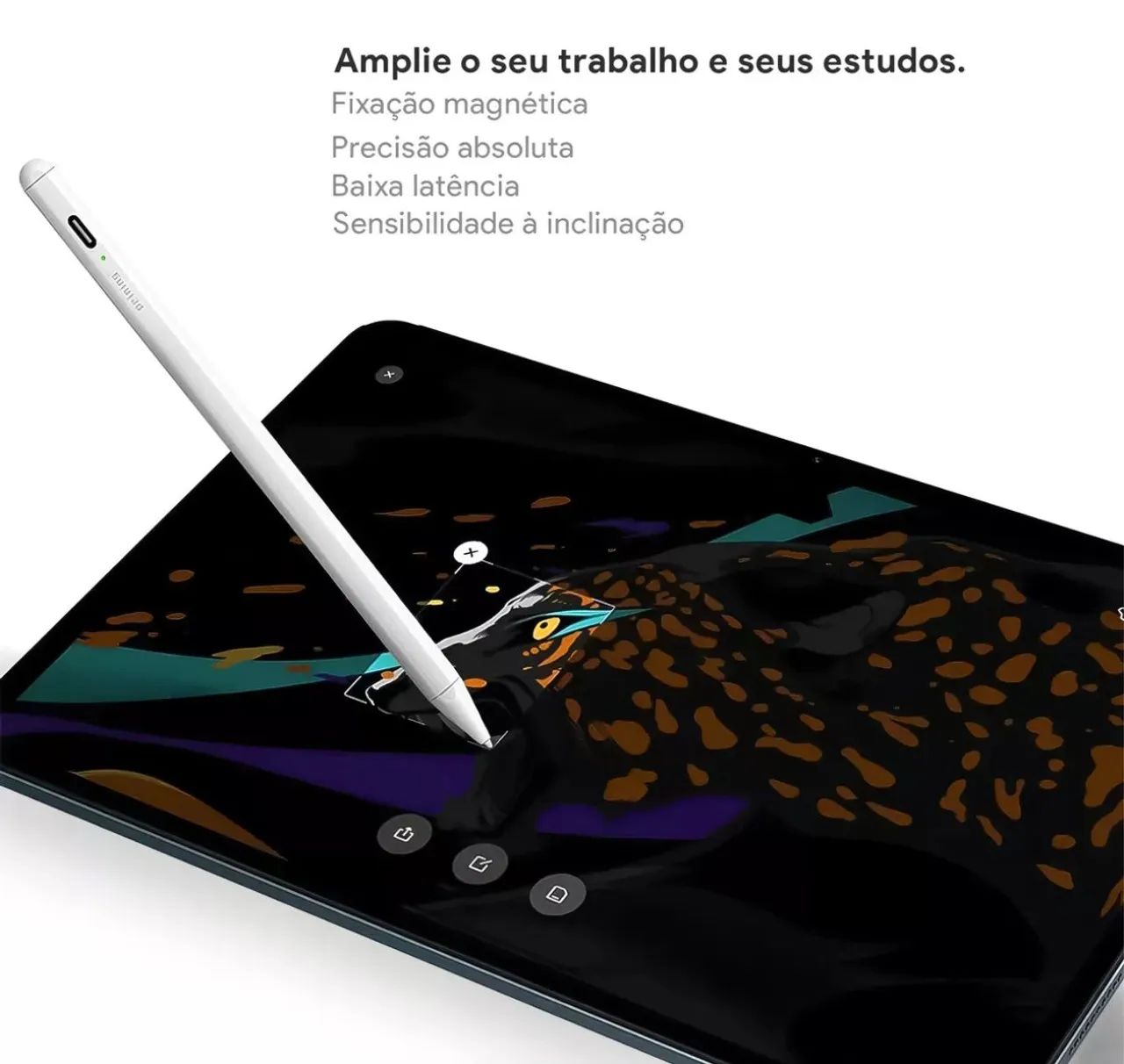 Caneta Stylus Activa para Tablet - Peining - Foto 5