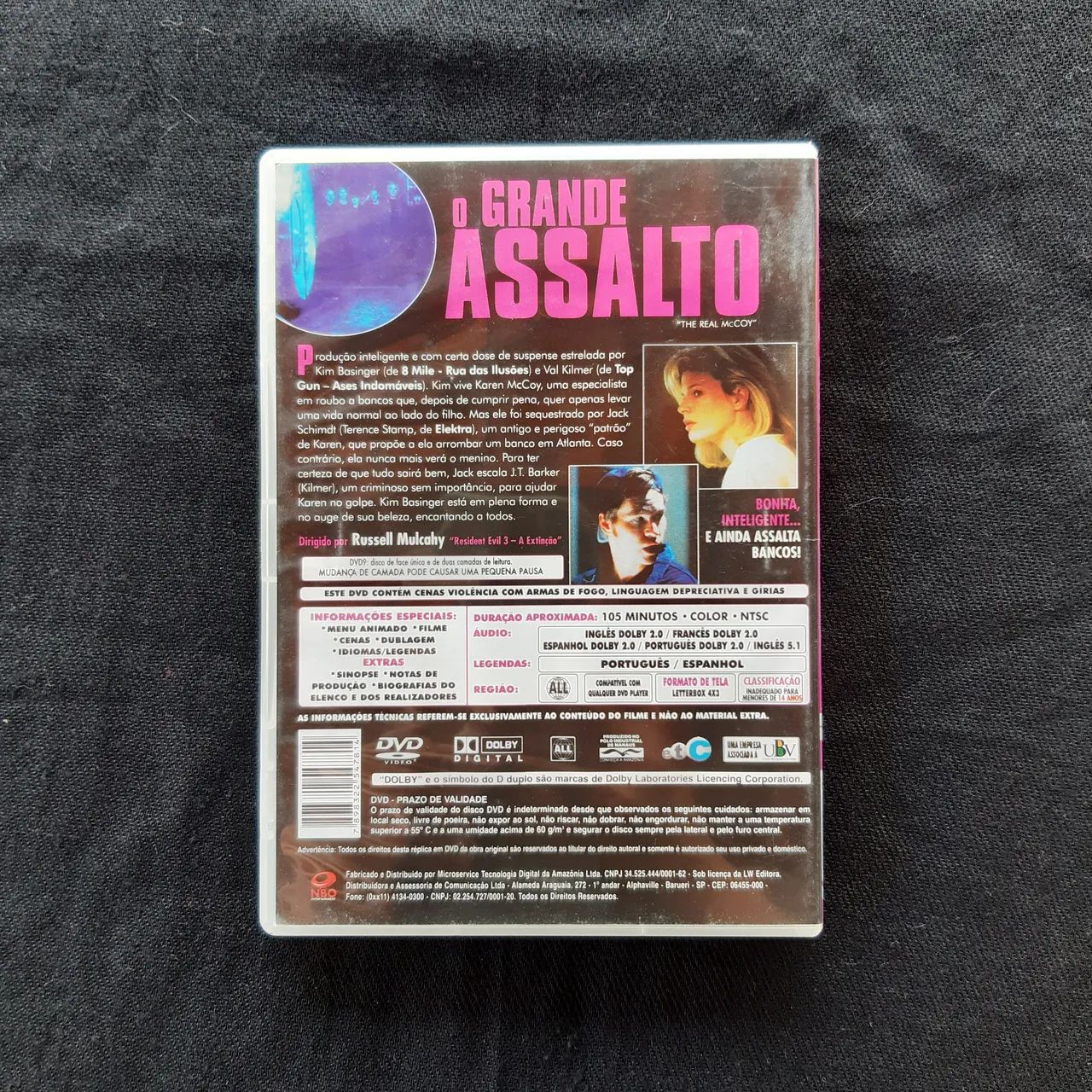 DVD O Grande Assalto - Foto 2