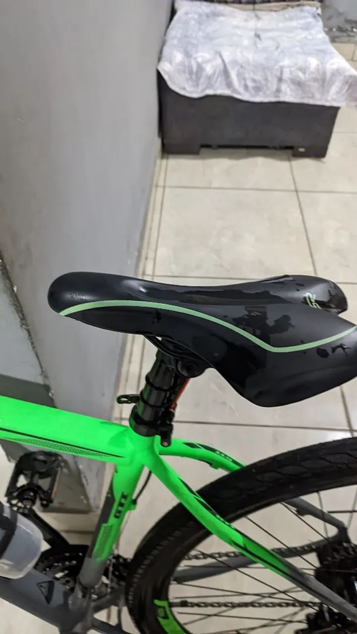 Bicicleta GTT Roma Verde Semi Nova  - Foto 5