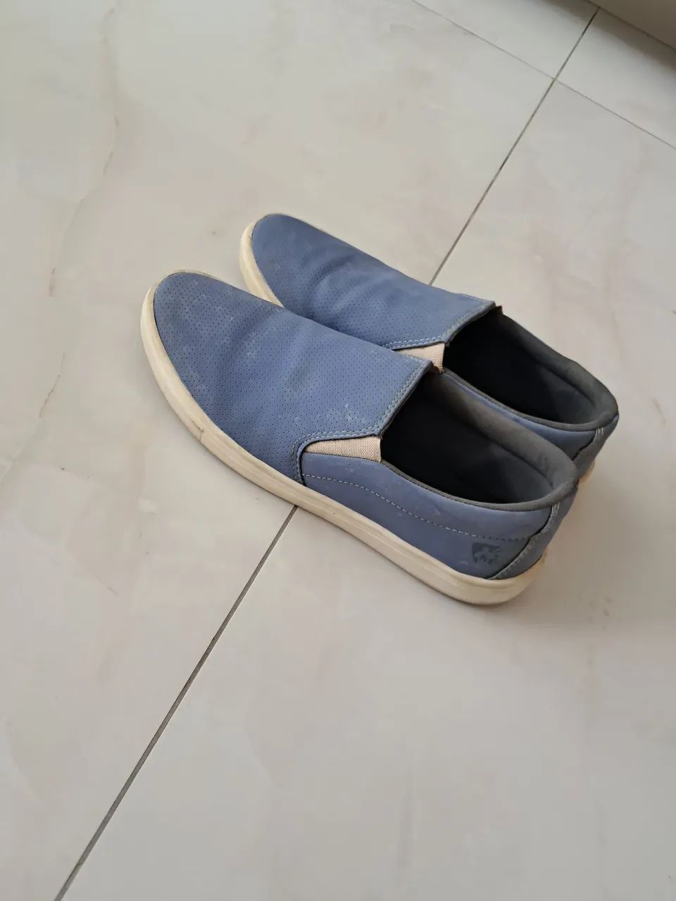 Slip on Mr. Kitsch Azul tamanho 42 - Foto 2