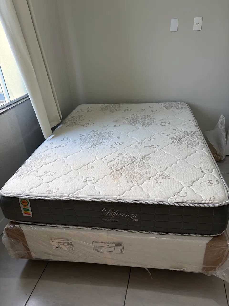 Cama de casal molas ensacadas marca Anjos - Foto 2